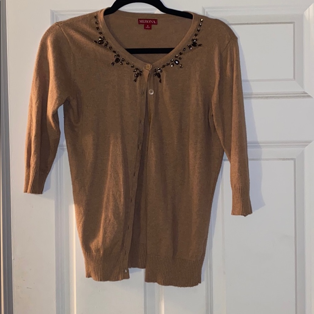 Beaded cardigan